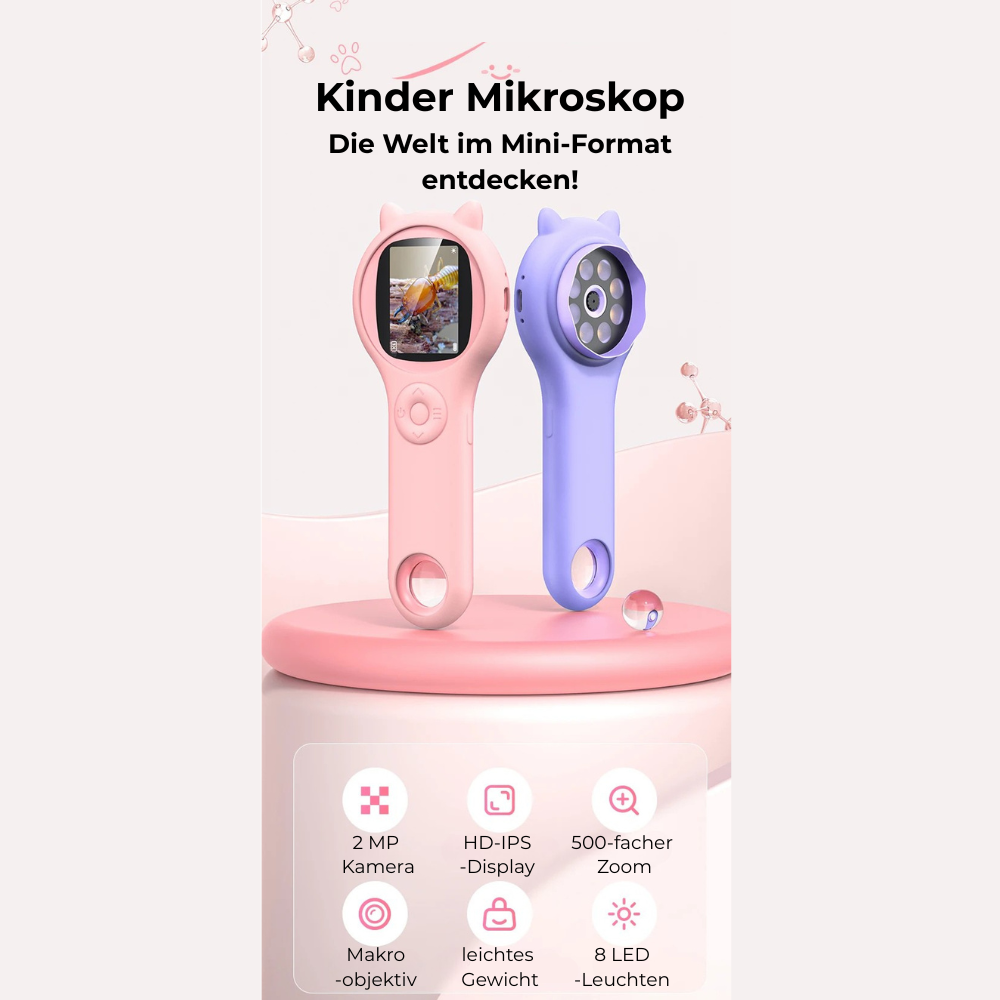 MicroCool - das Handmikroskop für Kinder