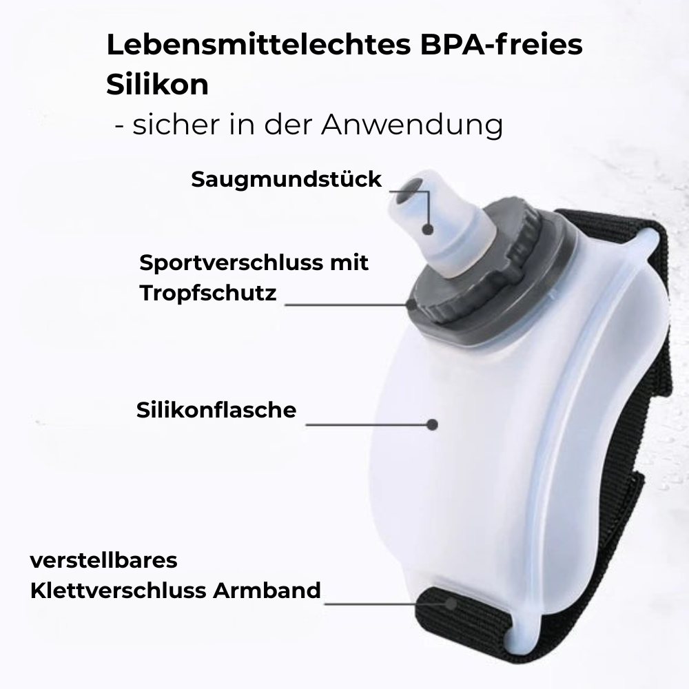WIBO - Armband-Trinkflasche fürs Joggen