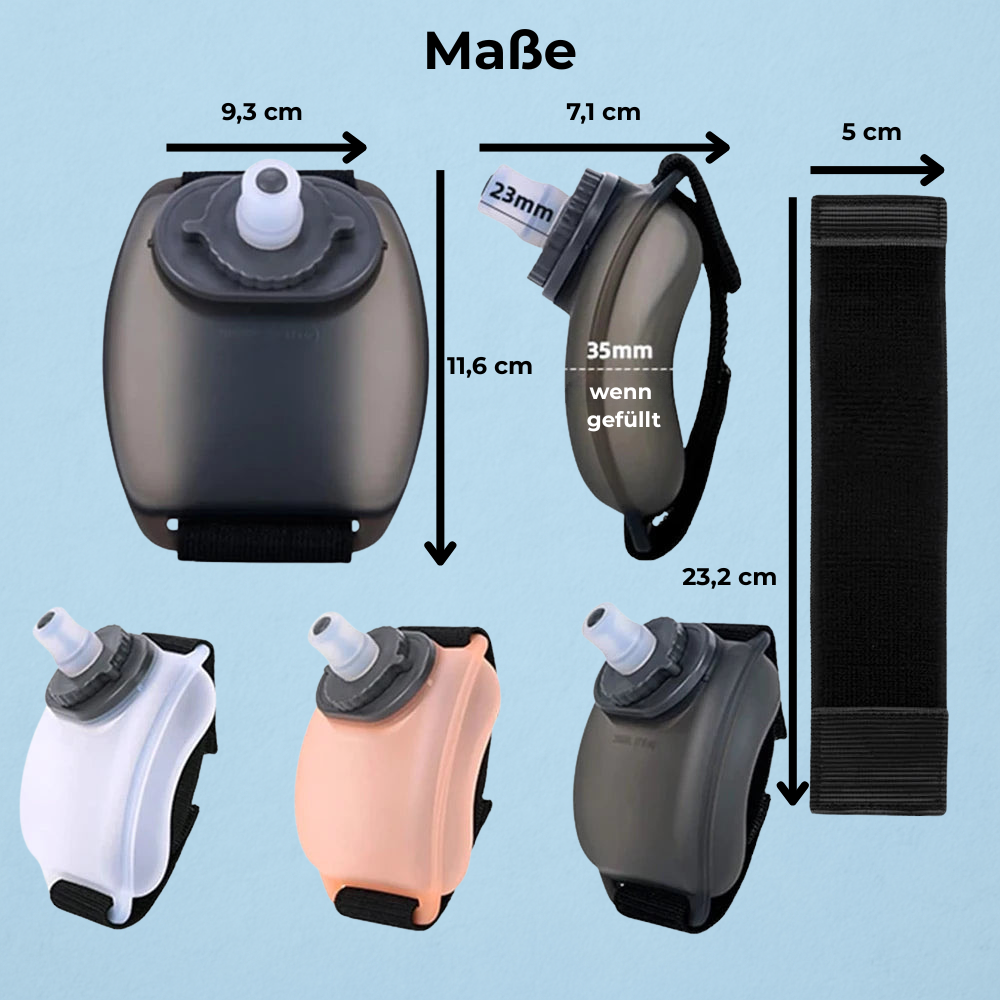WIBO - Armband-Trinkflasche fürs Joggen