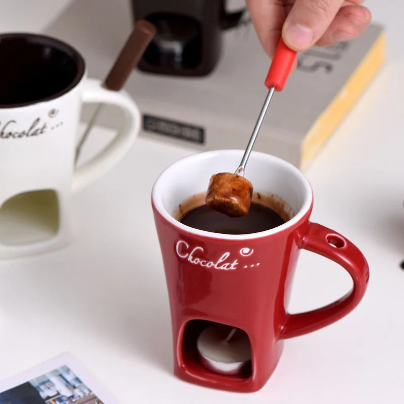 HotMug🔥 - deine Schoko-Fondue Tasse🍫