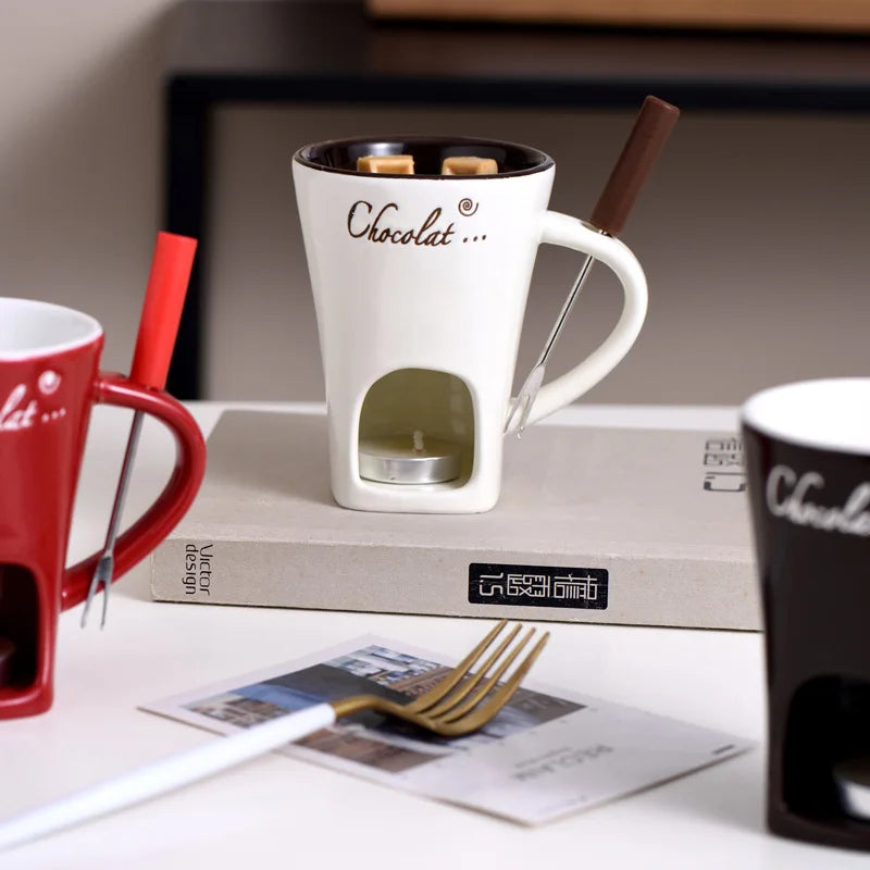 HotMug🔥 - deine Schoko-Fondue Tasse🍫