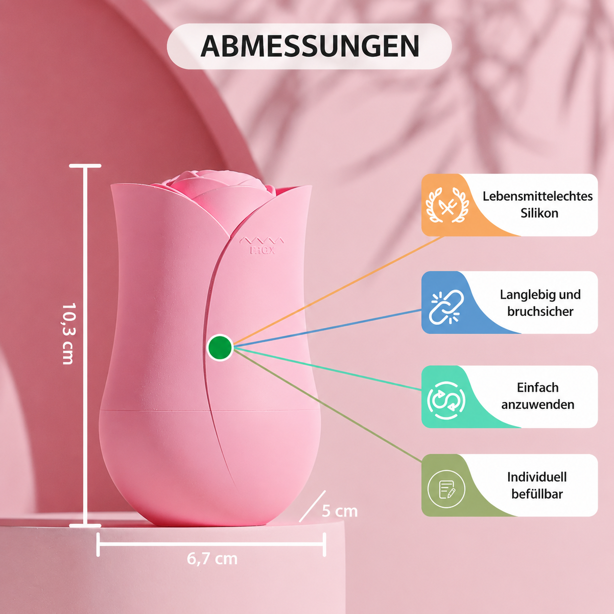 Eisroller im Rosendesign – Limited Edition
