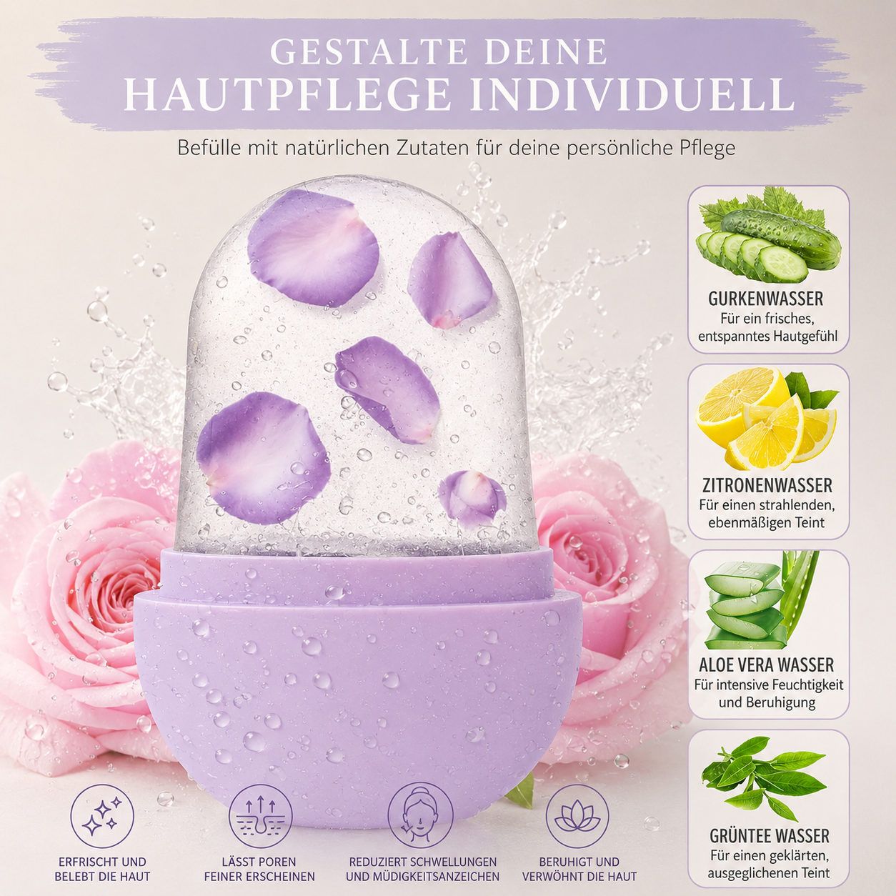 Eisroller im Rosendesign – Limited Edition