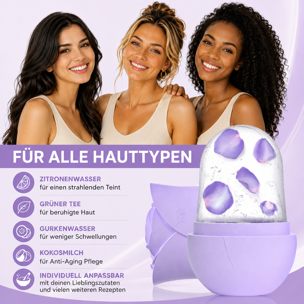 Eisroller im Rosendesign – Limited Edition