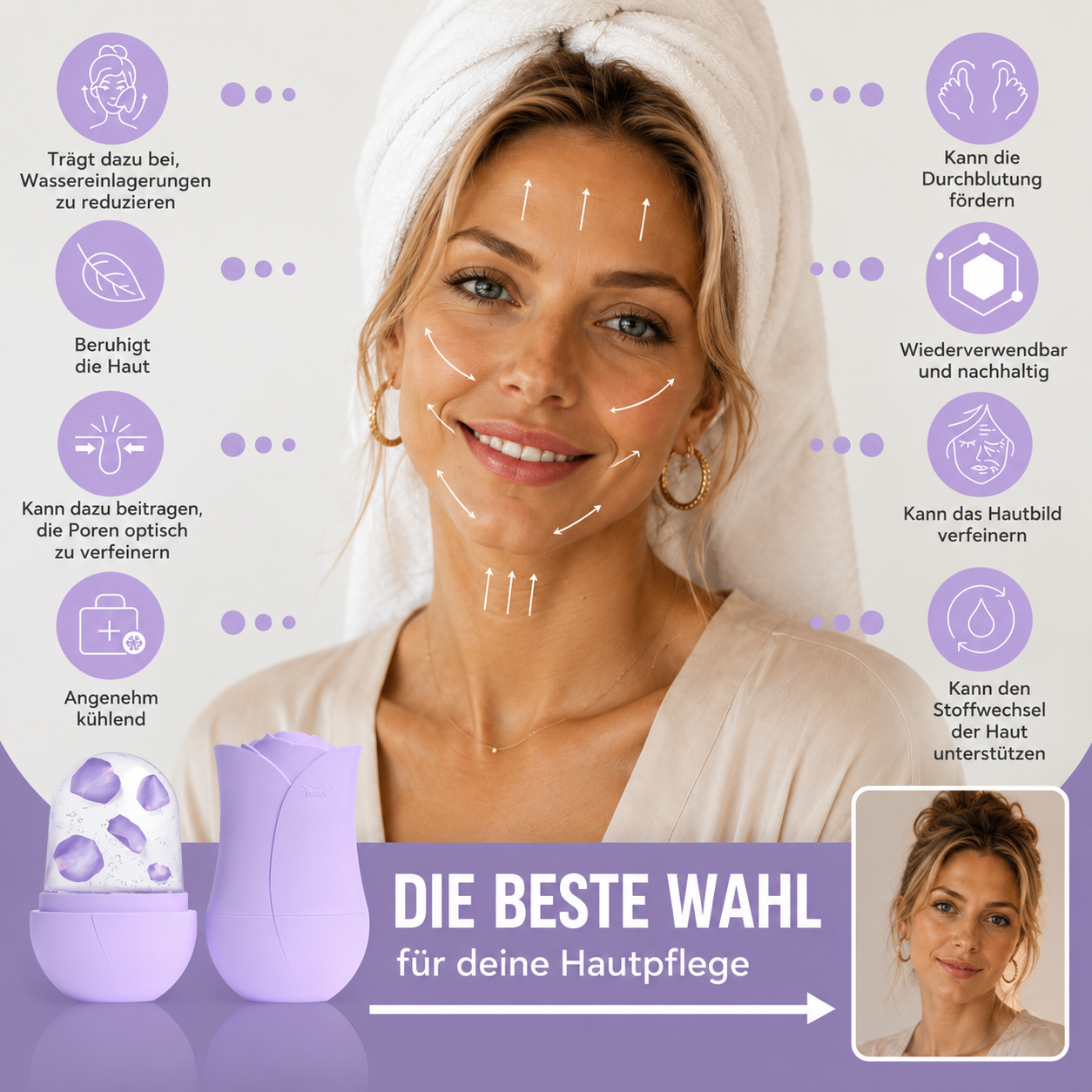 Eisroller im Rosendesign – Limited Edition