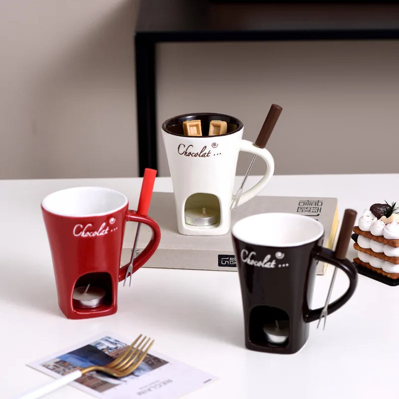HotMug🔥 - deine Schoko-Fondue Tasse🍫