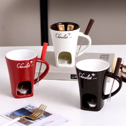 HotMug🔥 - deine Schoko-Fondue Tasse🍫
