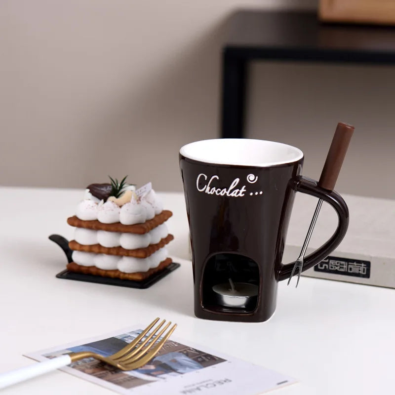 HotMug🔥 - deine Schoko-Fondue Tasse🍫