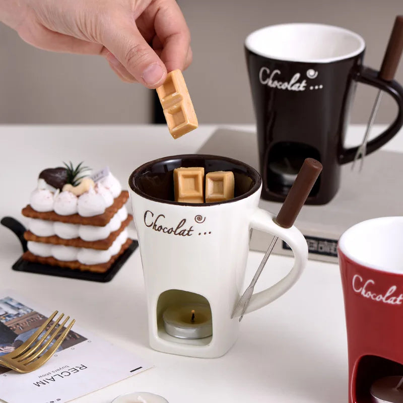 HotMug🔥 - deine Schoko-Fondue Tasse🍫
