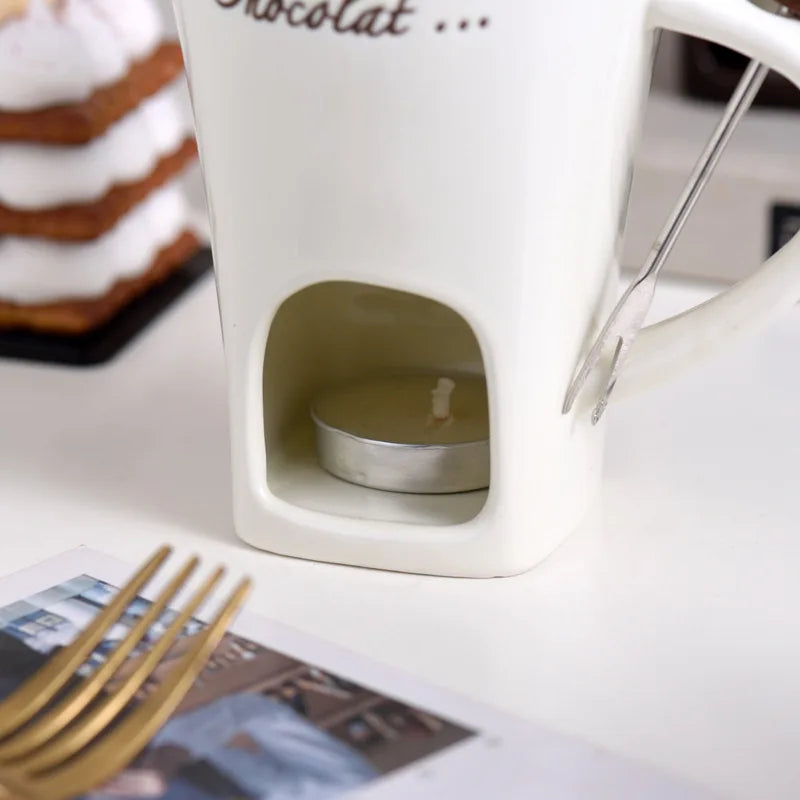 HotMug🔥 - deine Schoko-Fondue Tasse🍫